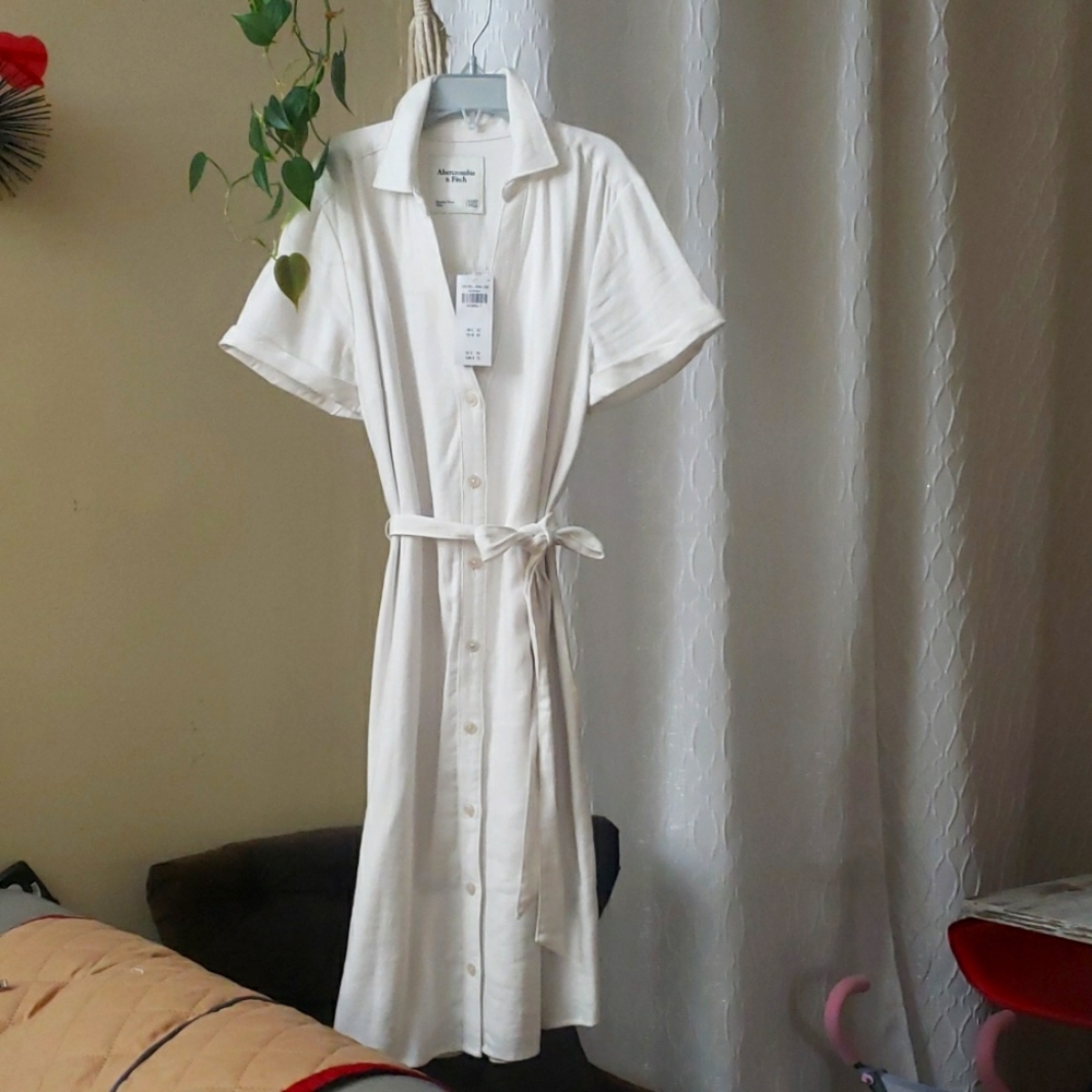Abercrombie & Fitch XXST linen dress